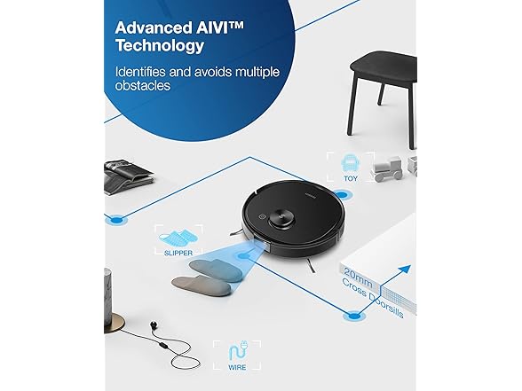 ECOVACS Deebot T8 AIVI Robot Vacuum And Mop