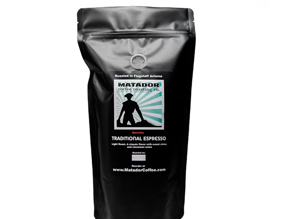 2pk Matador Coffee Traditional Espresso + Black Velvet