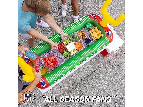 BigMouth Inc NFL Ft Inflatable Food Buffet Cooler - Gallery 4