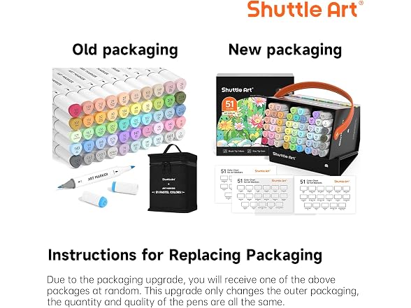 Shuttle Art Brush Tip Alcohol Markers