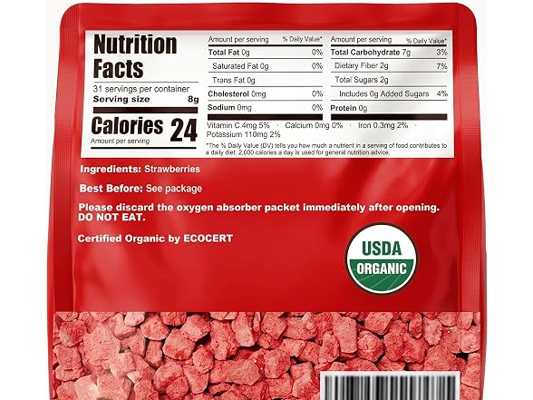 Krisarra Organic Freeze Dried
