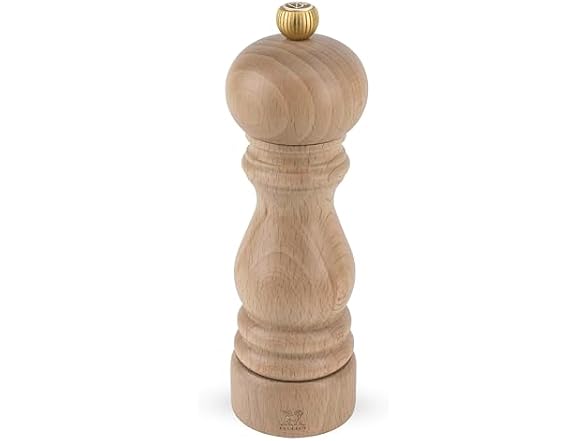 PEUGEOT- Paris Classic Zirlion Salt Mill, Wood, Natural