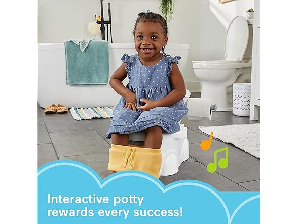Fisher-Price 2-N-1 Toddler Toilet Cheer for Me! Potty Training Seat
