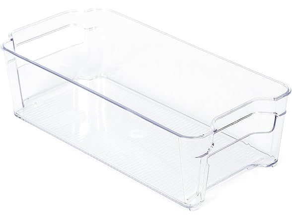 Smart Design 6 x12 4pc Refrigerator Bins