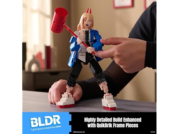 BLDR Chainsaw Man Power Building Set