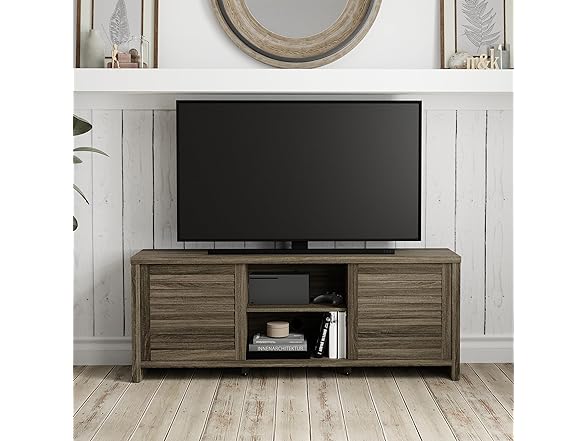 Hillsdale Handerson 64 Inch Wood Entertainment Console