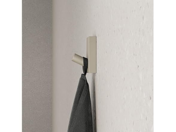Swiss Madison Monaco Concrete Bathroom Robe Hook, Taupe