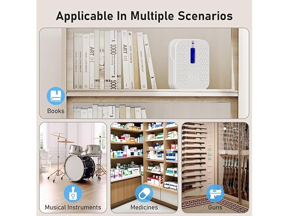 ATKMAYI Rechargeable Small Dehumidifier