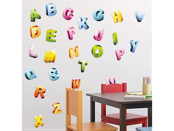 Alphabet Wall Decals ABC Stickers