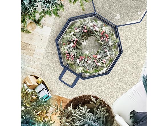 Hearth & Harbor Wreath Storage Container