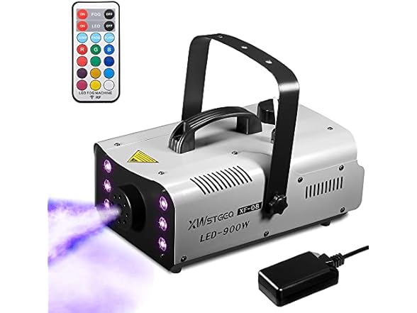 XWSTGEQ 900 Watt with LED Lights Fog Machine