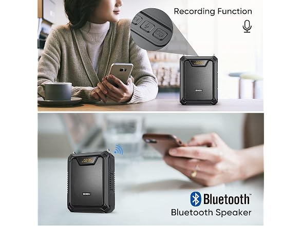 SHIDU 30W Voice Amplifier W/ Headset
