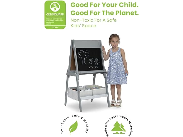 Delta Children Chelsea Double-Sided Easel