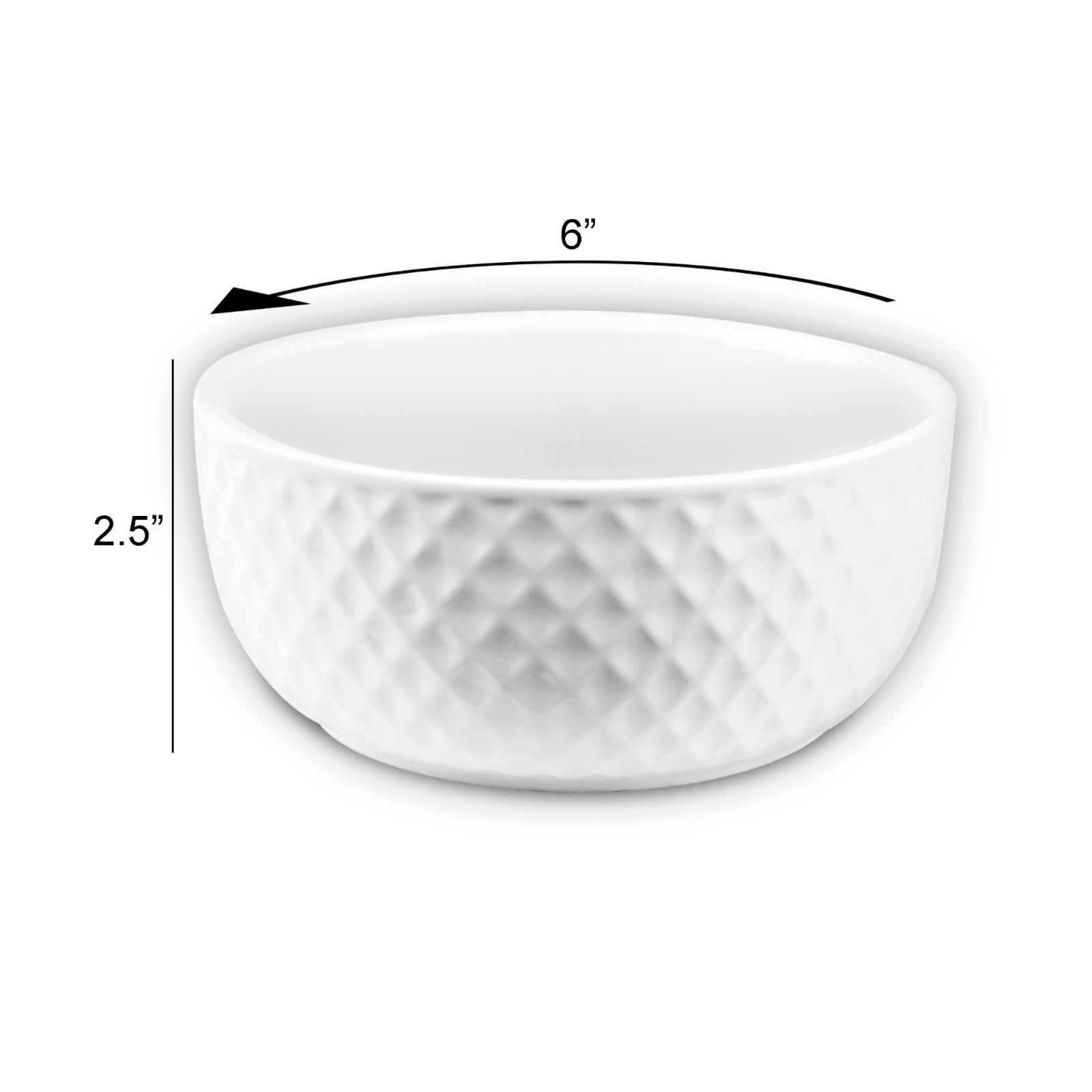 Le Regalo 4 Piece Stoneware Bowl Set - Gallery 7