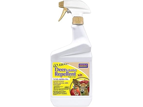 Bonide Go Away! Deer & Rabbit Repellent, 32 oz.