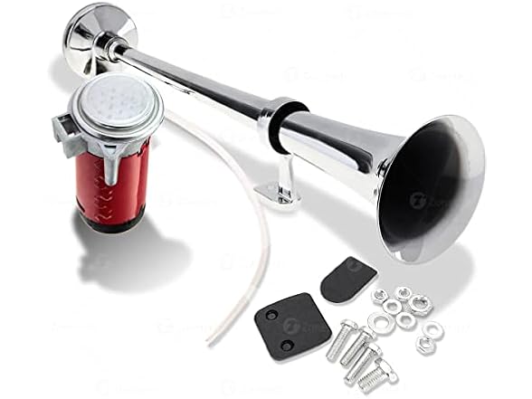 Zone Tech EH0006 Zone Tech 12V Single Trumpet Air Horn Si