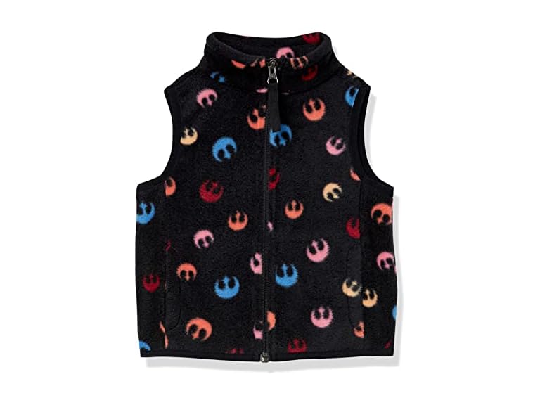 Amazon Essentials Disney | Marvel | Star Wars | Princess Girls' Polar Fleece Vest, Star Wars Rebel, X-Large