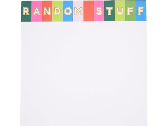 C.R. Gibson Random Stuff Notepad