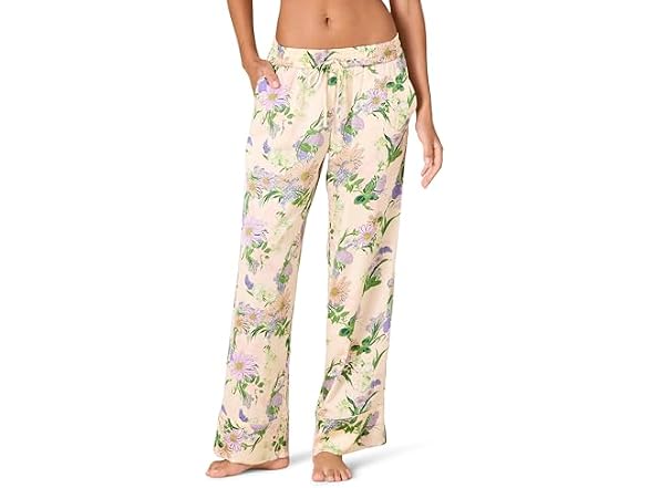 Beige Peach Floral