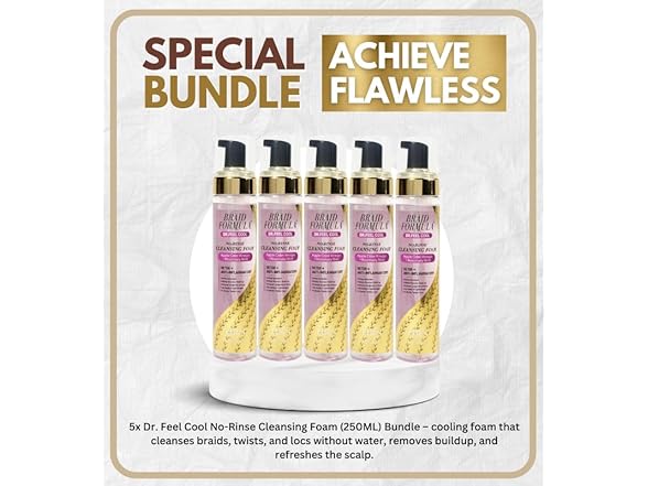 EBIN NEW YORK Foam Cleanser – 5x Dr. Feel Cool No-Rins