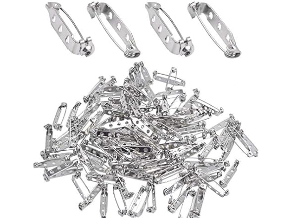 Aylifu Brooch Pins Bars - Sliver