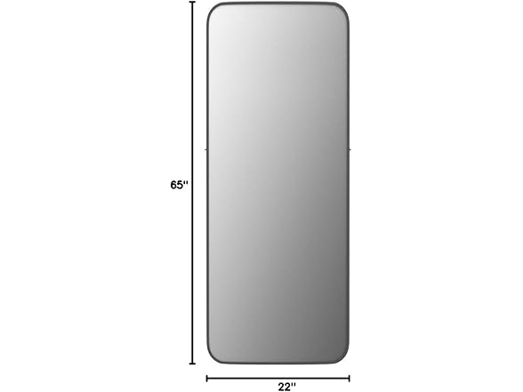 NeuType 65"x22" Full Length Mirror Floor