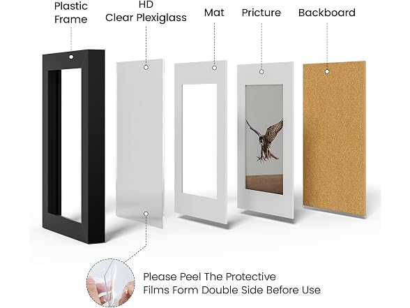 Heimlove 5x7 Picture Frames, Set of 3