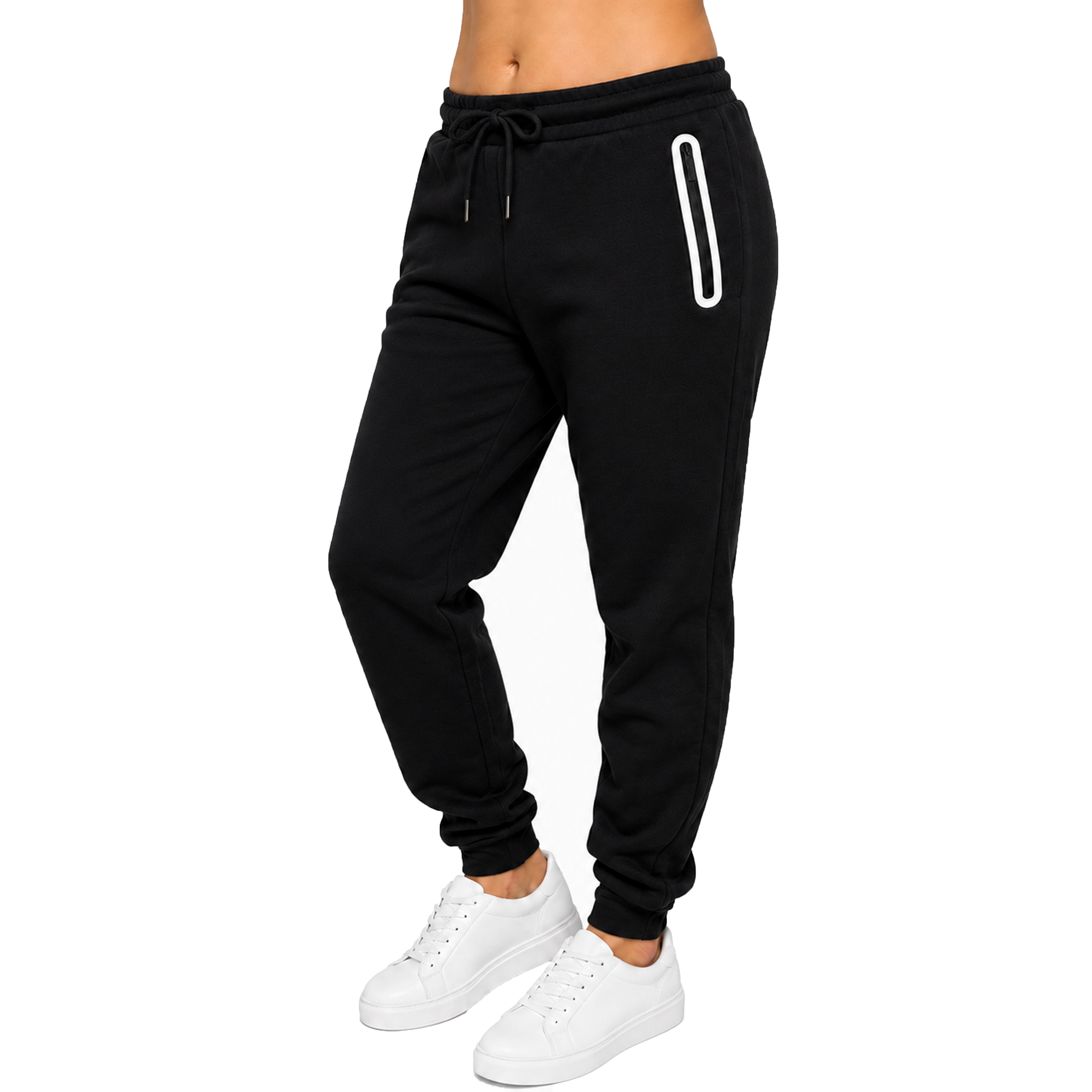 3Pk Womens Loose Fleece Lined Jogger - Gallery 17