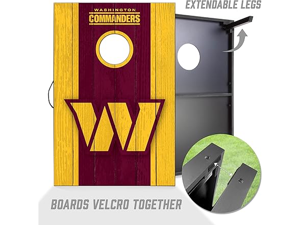 WASHINGTON COMMANDERS 2x3 Cornhole Game