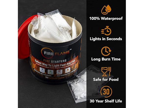 Fireflame Instant Fire Starter 100Pk
