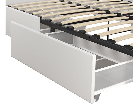 DHP Dakota Upholstered Platform Bed with Underbed