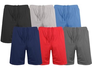 $18.99 3Pk Asst Mens Classic Mesh Shorts dealfomo