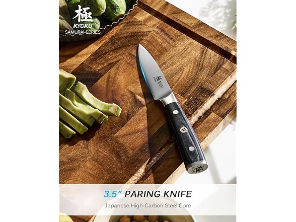 KYOKU 3.5" Samurai Series Paring Knife