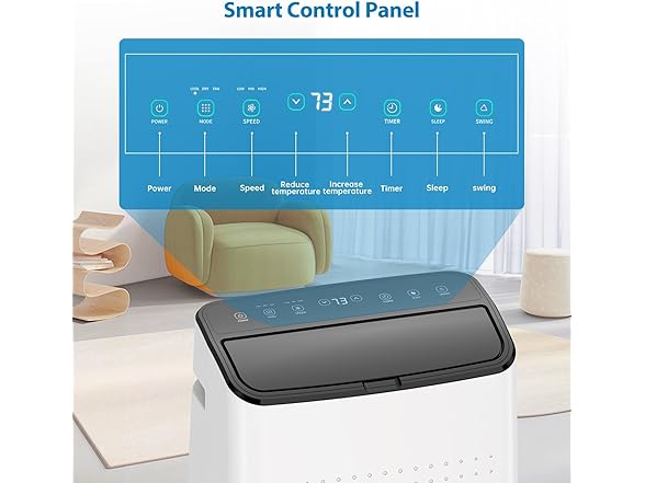 GarveeHome 14000 BTU Portable Air Conditioners with