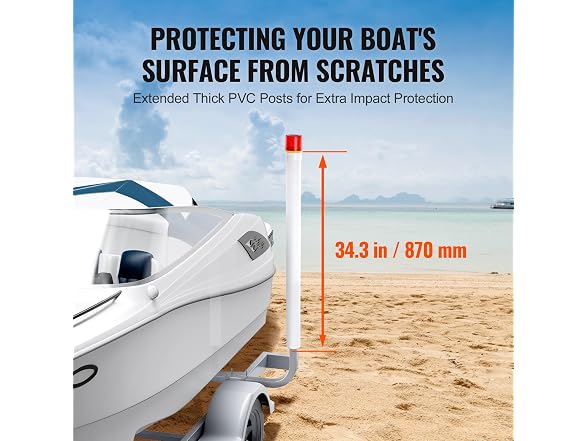 VEVOR Boat Trailer Guide - 46" w/ LED