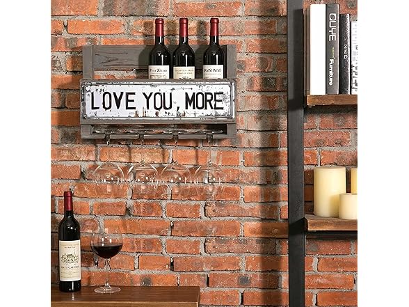 RINEENOM Love You Bye/More Vintage Sign