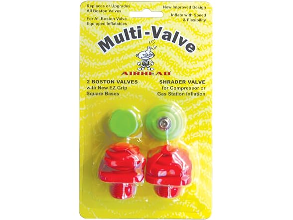 Airhead Multi-Valve, Red and Green