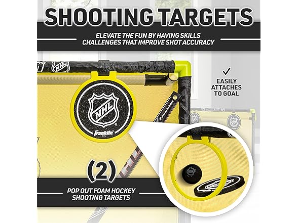 Franklin Sports Mini Hockey Goal Set