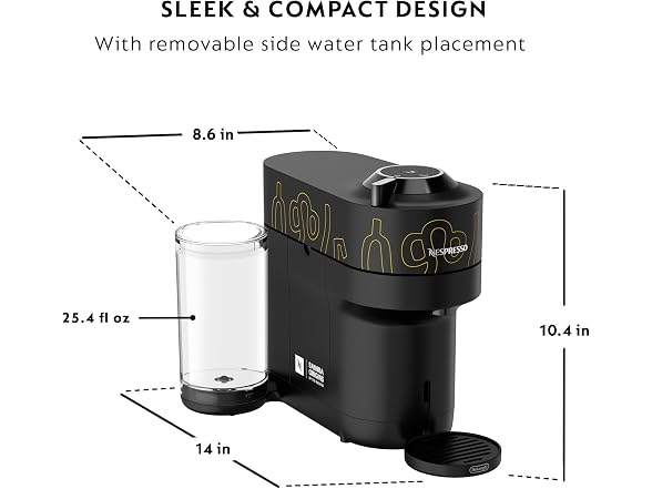Nespresso Vertuo Pop+ Samra Origin Coffee and Espresso Maker