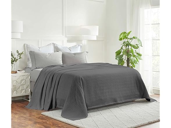 Superior Cotton Lightweight Woven Summer Bed Blanket