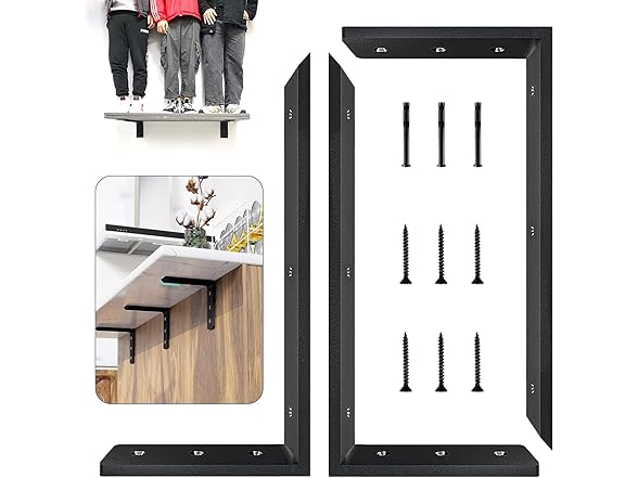 Countertop Support Bracket 18 inch 3 Pack