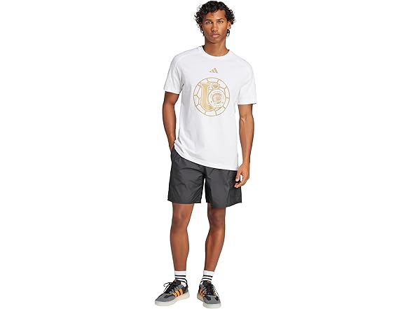 adidas Mens Tigres UANL DNA Graphic T Shirt