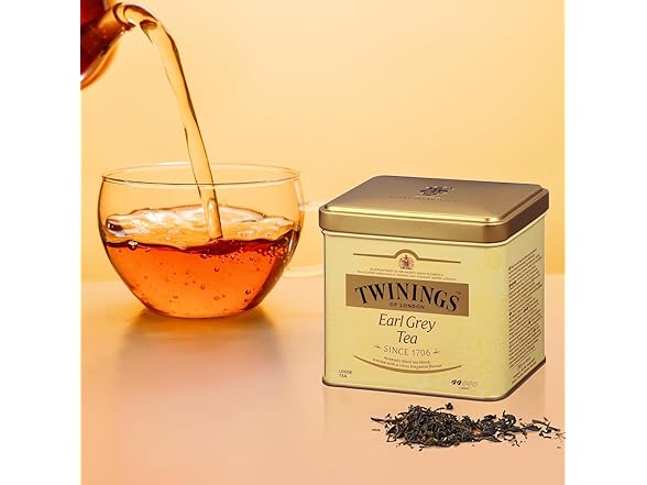 1CT Twinings Earl Grey Tea, Loose Tea, 7.05 oz