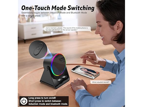 GIM Wireless Induction Speaker