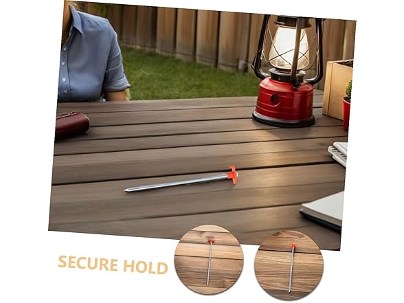 Happyyami 12pcs Heavy Duty Tent Pegs