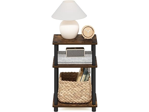 Furinno JUST 3-Tier End Table
