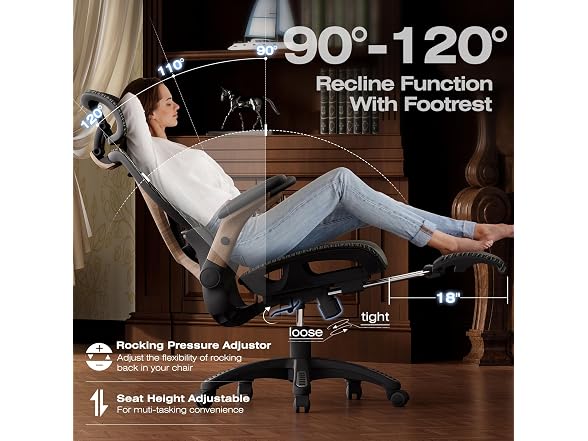 ELABEST X100 X100 Ergonomic Office Chair (Coffee Break) Co