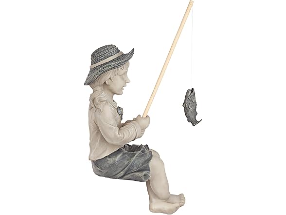 Fisherwoman Nellie Girl Garden Statue