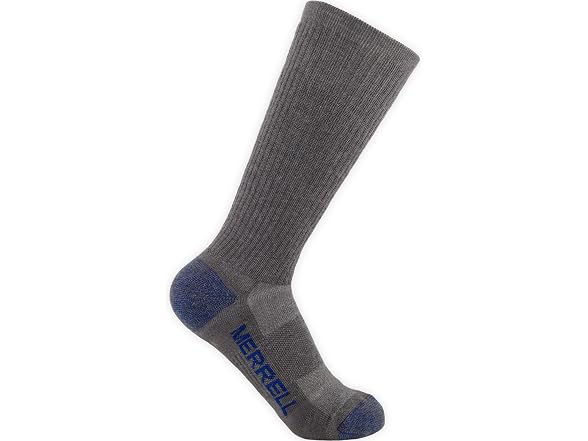 Merrell Unisex 3-pack Trekker Outdoor Crew Socks