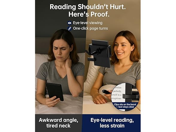 TeoTeeo BC7809260209429 kindle holder with page turner